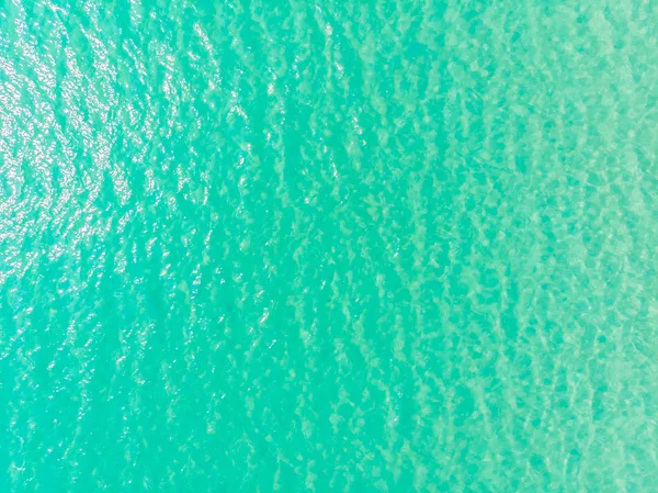 Letecký Pohled Moře Oceán Vody Odraz Sluneční Světlo Pro Pozadí — Stock fotografie