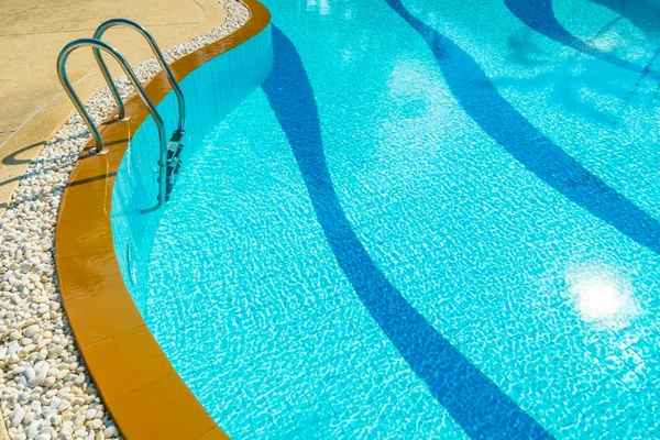 Escada Torno Piscina Hotel Resort Para Férias Férias — Fotografia de Stock