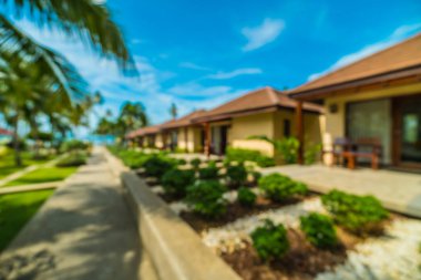 Soyut bulanıklık ve seyahat ve tatil için otel ve tatil arka plan defocused