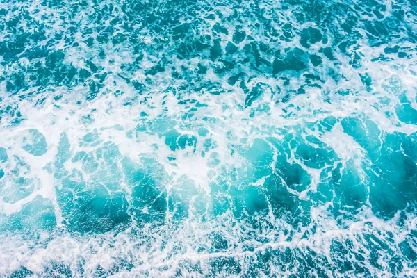 Schöne Meeres Und Ozeanwasserwellen Oberflächenstrukturen Für Den Hintergrund — Stockfoto