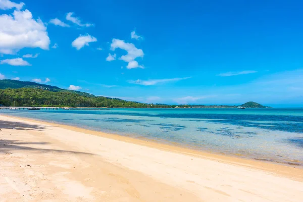 Beautiful Outdoor View Tropical Sea Ocean Beach Holiday Travel Vacation — Stock Photo, Image