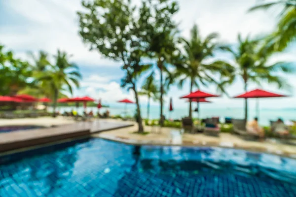 Soyut Bulanıklık Yüzme Havuzu Seyahat Tatil Için Otel Tatil Arka — Stok fotoğraf
