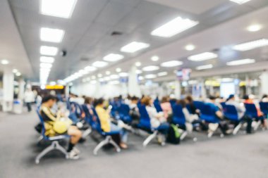 Bulanıklık Havaalanı terminal ve salon iç arka planı için