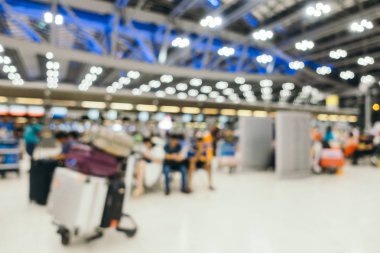 Bulanıklık Havaalanı terminal ve salon iç arka planı için