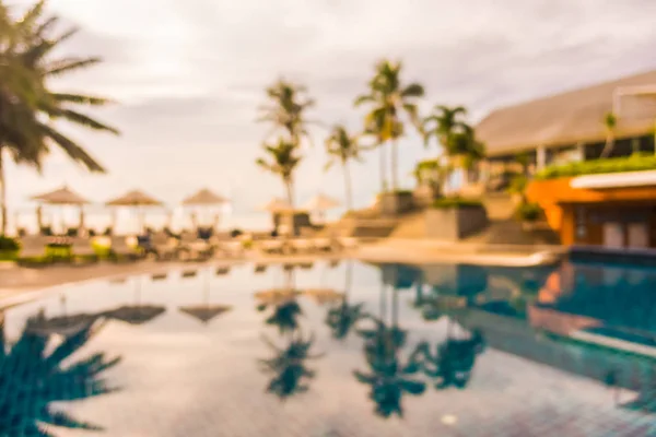 Soyut Bulanıklık Ufuk Güzel Açık Yüzme Havuzunda Otel Tatil Seyahat — Stok fotoğraf