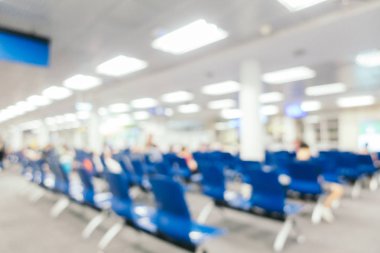 Bulanıklık Havaalanı terminal ve salon iç arka planı için