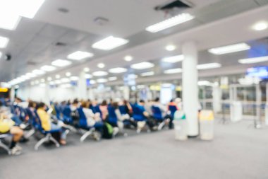 Bulanıklık Havaalanı terminal ve salon iç arka planı için