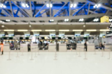 Bulanıklık Havaalanı terminal ve salon iç arka planı için