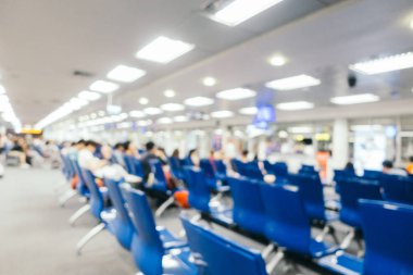 Bulanıklık Havaalanı terminal ve salon iç arka planı için