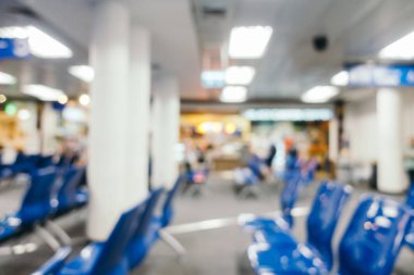 Bulanıklık Havaalanı terminal ve salon iç arka planı için