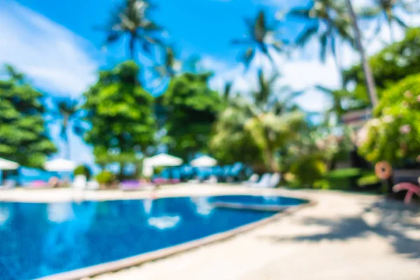 Bulanıklık ve lüks otel ufuk açık yüzme havuzunda soyut ve tatil seyahat ve tatil için tatil
