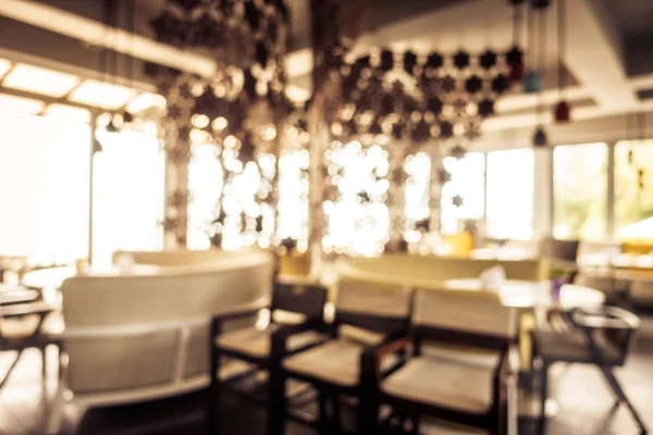 Soyut bulanıklık ve ufuk restoran ve kafe iç arka planı için