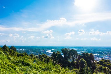 Nokta matsee deniz ve dağ ile Tayland chumphon ilinde görüntülemek