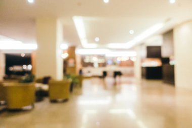 Soyut bulanıklık ve otel lobisinde defocused ve arka plan ve yüzey için iç çare