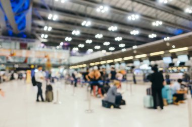 Bulanıklık Havaalanı terminal ve salon iç arka planı için