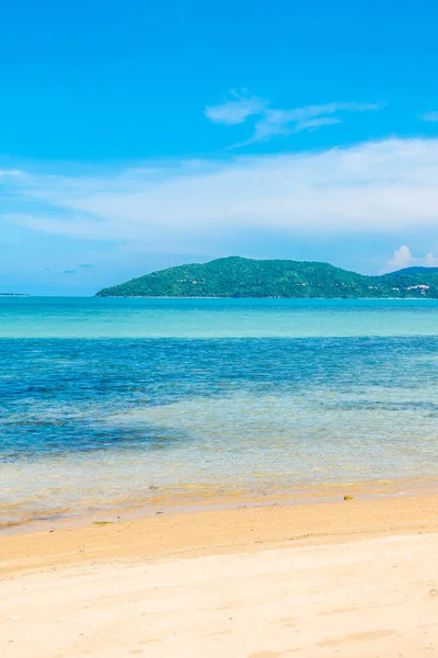 Beautiful Outdoor View Tropical Sea Ocean Beach Holiday Travel Vacation — Stock Photo, Image