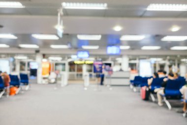 Bulanıklık Havaalanı terminal ve salon iç arka planı için