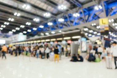 Bulanıklık Havaalanı terminal ve salon iç arka planı için
