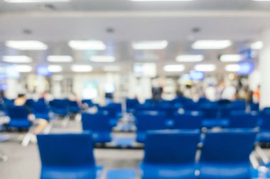 Bulanıklık Havaalanı terminal ve salon iç arka planı için