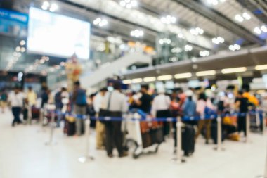 Bulanıklık Havaalanı terminal ve salon iç arka planı için