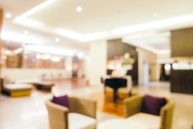 Soyut bulanıklık ve otel lobisinde defocused ve arka plan ve yüzey için iç çare