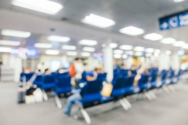 Bulanıklık Havaalanı terminal ve salon iç arka planı için