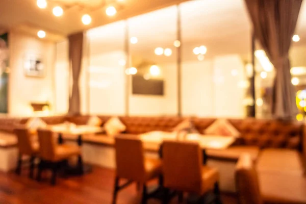 Abstract Blur Defocused Restaurant Coffee Shop Interior Background Surface — Stock Photo, Image