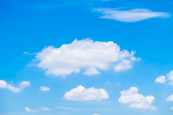 Beautiful White Cloud Blue Sky Background — Stock Photo, Image