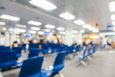 Bulanıklık Havaalanı terminal ve salon iç arka planı için