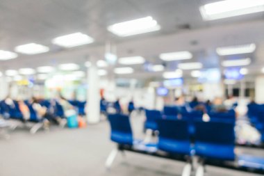 Bulanıklık Havaalanı terminal ve salon iç arka planı için