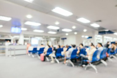 Bulanıklık Havaalanı terminal ve salon iç arka planı için