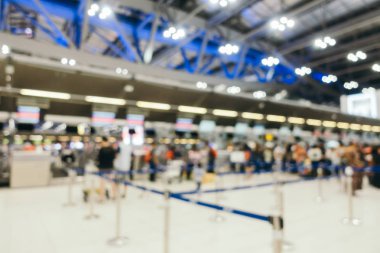 Bulanıklık Havaalanı terminal ve salon iç arka planı için