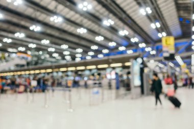 Bulanıklık Havaalanı terminal ve salon iç arka planı için
