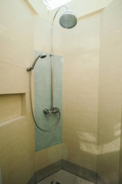 Açık duş ve banyo dekorasyon iç