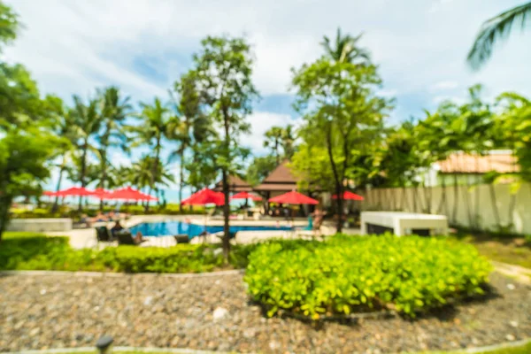 Abstract Vervagen Intreepupil Buitenbad Hotel Resort Achtergrond Voor Reizen Vakantie — Stockfoto