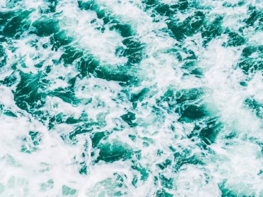 Dalga doku ve arka plan için yüzey deniz ve okyanus su