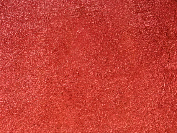 Soyut concreate kırmızı duvar doku ve arka plan için yüzey
