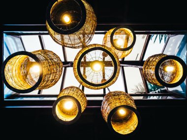 Tavan ışık lamba dekorasyon iç Oda