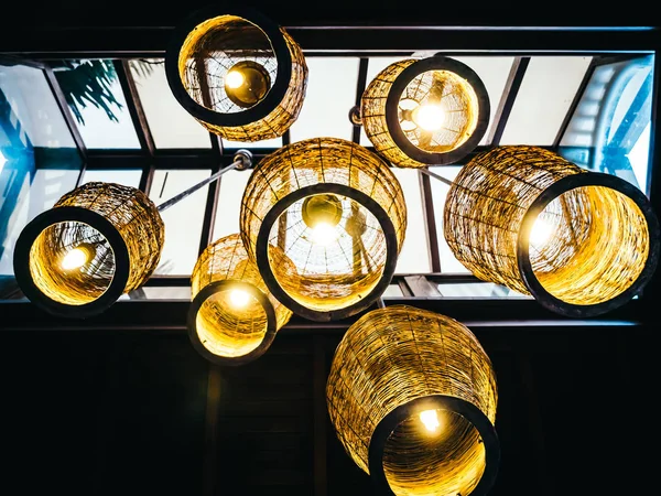 Deckenleuchte Lampe Dekoration Innenraum — Stockfoto