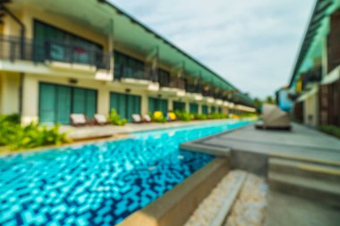 Soyut bulanıklık ve seyahat ve tatil için otel ve tatil arka plan defocused