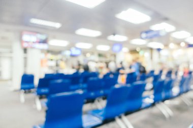 Bulanıklık Havaalanı terminal ve salon iç arka planı için