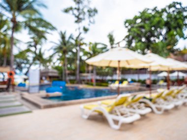 Soyut bulanıklık ve seyahat ve tatil için otel ve tatil arka plan defocused