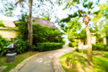 Seyahat ve tatil için güzel otel ve tatil arka plan bulanıklık