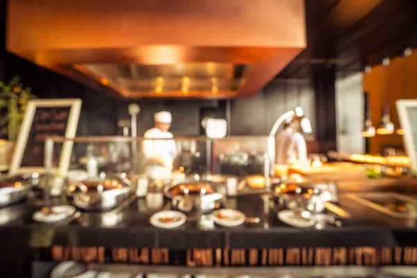 Bulanıklık kafe ve Restoran İç arka planı için