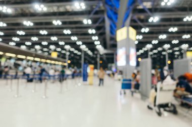Bulanıklık Havaalanı terminal ve salon iç arka planı için