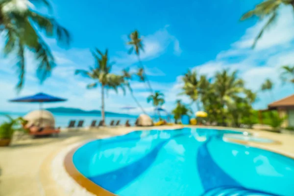 Soyut Bulanıklık Yüzme Havuzu Seyahat Tatil Için Otel Tatil Arka — Stok fotoğraf