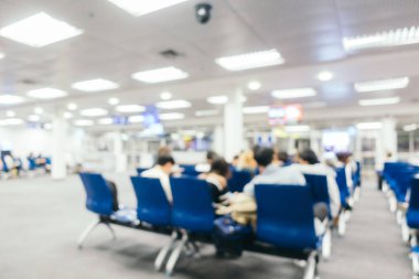 Bulanıklık Havaalanı terminal ve salon iç arka planı için