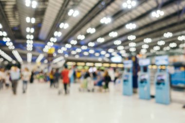Bulanıklık Havaalanı terminal ve salon iç arka planı için