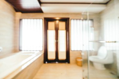 Soyut bulanıklık ve ufuk tuvalet ve banyo