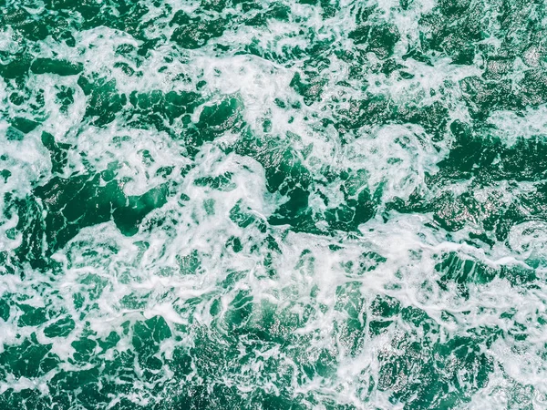 Meer Und Ozean Wasserwellen Texturen Und Oberfläche Für Hintergrund — Stockfoto